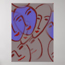 Zoek naar vlakke posters Blauw