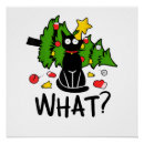 Zoek naar grappige kerstman kunst Zwart