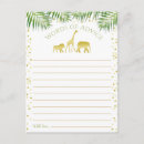 Zoek naar safari briefkaarten Oerwoud baby shower