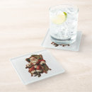 Zoek naar kerstmis onderzetters Retro