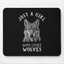 Zoek naar wolven muismatten Wolf