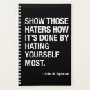 Zoek naar haters Citaat