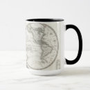 Zoek naar oude wereldkaart mokken Cartografie