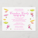 Zoek naar candyland uitnodigingen Mitzvah