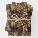 Zoek naar het eten cadeaupapier Pizza