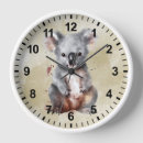 Zoek naar wilde dieren klokken Koala