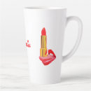 Zoek naar rode lippen mokken Trendy