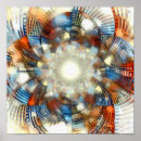 Zoek naar illusie posters Geometrisch