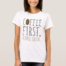 Zoek naar koffie boon tshirts Cafeïne