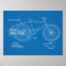 Zoek naar blauwdruk posters Fiets