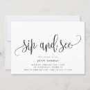 Zoek naar aangepast babyshower uitnodigingen Zwart wit