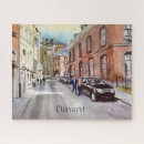 Zoek naar straat puzzels Schilderij