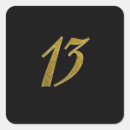 Zoek naar nummer 13 stickers 13e