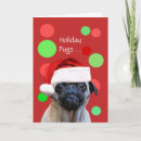 Zoek naar christmas pug briefkaarten Xmas