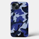 Zoek naar camouflage patroon iphone hoesjes Blauw