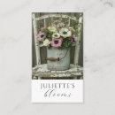 Zoek naar bloemisten visitekaartjes Bloemen