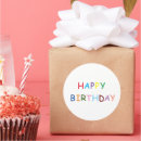 Zoek naar klassieke ronde stickers Gelukkig