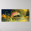 Zoek naar forel kunst Rivier