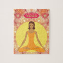 Zoek naar yoga puzzels Oefening