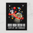 Zoek naar alien spaceship briefkaarten Ufo