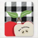 Zoek naar leraar muismatten Zwart wit