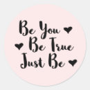 Zoek naar positiviteit stickers Inspirerend