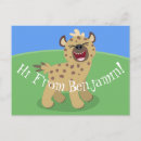 Zoek naar hyena briefkaarten Schattig