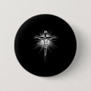 Zoek naar kruis buttons J ezus