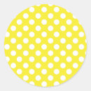 Zoek naar gele stippen stickers Baby shower