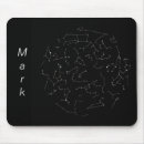 Zoek naar constellaties muismatten Sterren