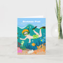 Zoek naar zwemmers briefkaarten Voor hem