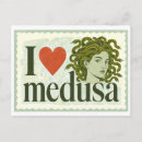 Zoek naar medusa briefkaarten Illustratie