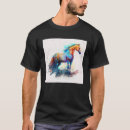 Zoek naar regenboog paard tshirts Kleurrijk