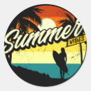 Zoek naar zomervakantie stickers Retro