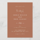 Zoek naar elegante script lettertype huwelijk uitnodigingen Bruid