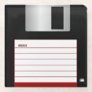 Zoek naar nerd onderzetters Diskette