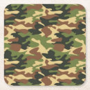 Zoek naar camouflage onderzetters Groen