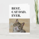Zoek naar cat dad kaarten Van de kat
