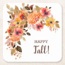 Zoek naar de herfst onderzetters Thanksgiving