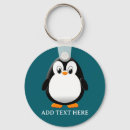 Zoek naar cartoon pinguïn sleutelhangers Schattig dier