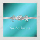 Zoek naar aquamarine uitnodigingen Elegant