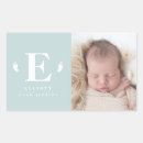 Zoek naar monogram rechthoekige stickers Elegant
