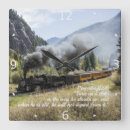 Zoek naar trein klokken Stoomlocomotief