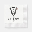 Zoek naar smoking servetten Tuxedo