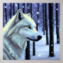 Zoek naar wolf in sneeuw posters Dieren in het wild