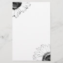 Zoek naar zwarte witte bloemen briefpapier Zwart wit