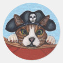 Zoek naar rode ogen stickers Kat