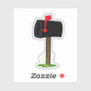 Zoek naar brievenbus stickers Rood