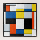 Zoek naar mondrian puzzels Blauw