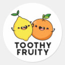 Zoek naar grappig fruit stickers Cartoon